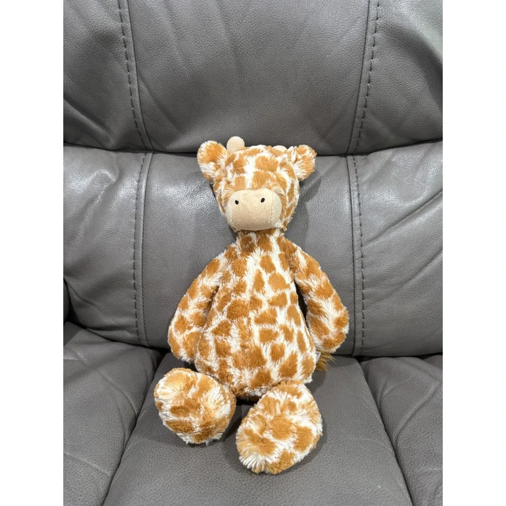 Jellycat London Bashful Giraffe Medium Plush Spotted Stuffed Animal‎ 12 Inch
